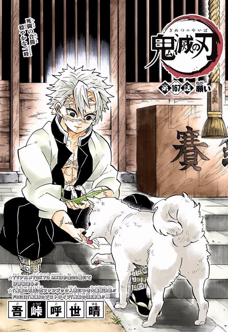 Demon Slayer Chapter 167 - Page