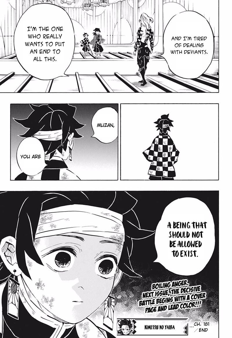 Demon Slayer Chapter 181 - Page